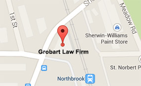 Map to Grobart Law Firm